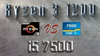 Ryzen 3 1200 vs i5 7500 Benchmarks | Gaming Tests | Office & Encoding CPU Performance Review