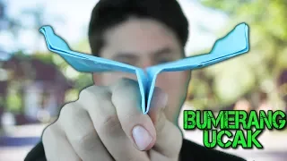 Sahibine Geri Dönen Bumerang Uçak Nasıl Yapılır / Kağıt Uçak Yapımı