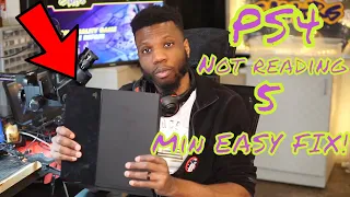 HOW TO FIX PS4 wont/Not Reading Discs Or Games (5 MIN FIX EASY) Unrecognized Disc Repair