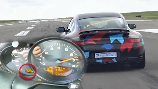 1090HP PORSCHE 996 TURBO! 0-323 KM/h ACCELERATION