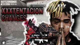 XXXTENTACION CHANGES ♥️🥵 || BGMI MONTAGE || ONEPLUS NORD 2 GAMEPLAY 😈🔥