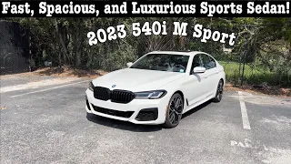 2023 BMW 540i: TEST DRIVE+FULL REVIEW