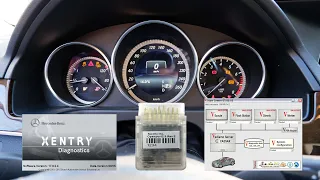 Как кодируется Mercedes. Отключаем ремни безопасности через Vediamo, Xentry и Tactrix Openport 2,0