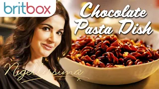 Nigella's Chocolate Pasta Pudding | Nigellissima