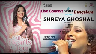 SHREYA GHOSAL Live in Bangalore Concert | All Hearts Tour | 2024 #shreyaghoshal #liveconcert