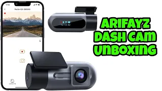 Unboxing and Review | ARIFAYZ Dash Cam WiFi FHD 1080P Car Camera, Front Dash Camera for Cars