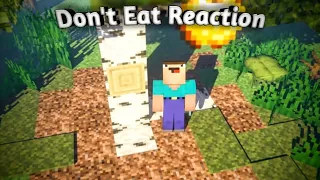 Reacting to "Don't Eat" Minecraft Animation By Squared Media