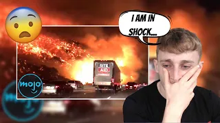 Reacting to The 10 Most Dramatic Footage of Natural Disasters Caught on Camera