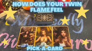 🔮❤️ How does your Twin Flame feel ✨🌙 PICK-A-CARD✨🌙TIMELESS❤️🔮LOVE #tarot #pickacard #twinflames