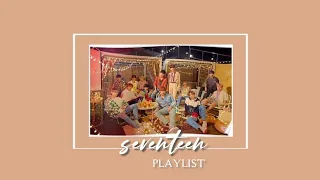 SEVENTEEN 세븐틴 - All time Favorites Chill Playlist // Study , Relax// Noona Blyrr
