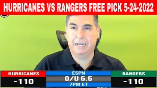 Carolina Hurricanes vs New York Rangers 5/24/2022 FREE NHL Picks and Predictions on NHL Betting Tips