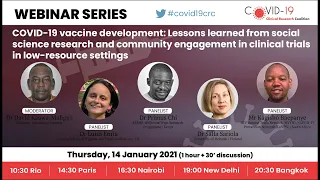 COVID-19 vaccine development: Lessons learned from social science research & community engagement