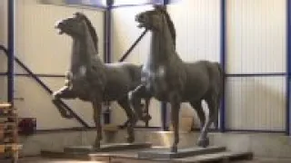 Police find horse statues from Hitler's office