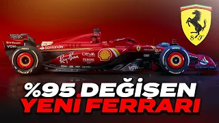 TAMAMEN YENİDEN TASARLANAN F1 ARACI: Ferrari SF-24