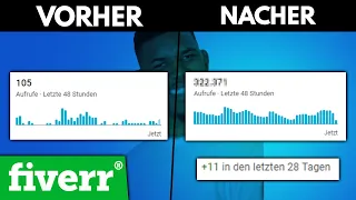 Ich KAUFE YouTube Klicks und Abonnenten auf Fiverr (Abzocke?)