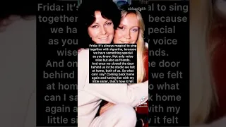 #ABBAVoyage - Frida talks about her friendship with Agnetha & recording together again (2021)