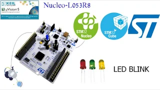 stm32 nucleo-l053  led blink EP.1