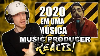 Music Producer Reacts to 2020 Em Uma Musica