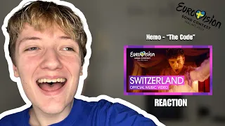 THIS IS MY WINNER?!😍 REACTION to Nemo - "The Code" (Switzerland) Eurovision 2024