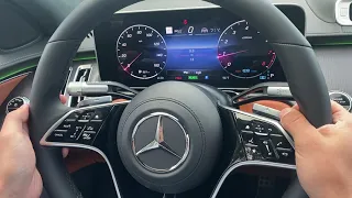 2021 Mercedes-Benz S-Class: Steering Wheel Controls