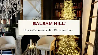 How To Decorate a Slim Christmas Tree