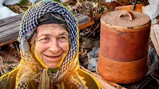 Agafia Lykova in 1982. Life of hermits in the taiga