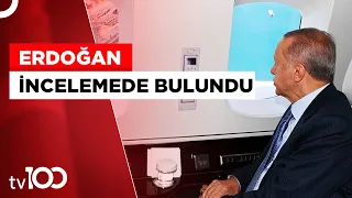 Cumhurbaşkanı Erdoğan, Abdülhamid Han Sondaj Gemisi'ne İniyor | Tv100 Haber