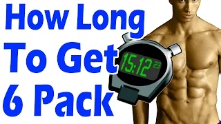 How Long Does it Take to Get a SIX PACK ➨*NO BS* | See your 6 Pack abs