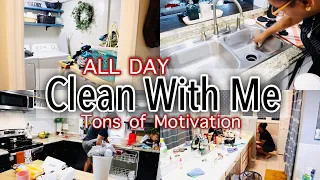 All Day Clean With Me. Ton's of Cleaning Motivation. Fall Clean With Me.