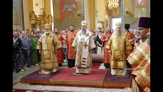 Епископ Назарий вступил в управление Кузнецкой епархии - видеорепортаж