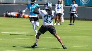 CB Troy Hill In Carolina Panthers Uniform - Practice Highlights