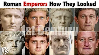 1st Century Roman Emperors | Realistic Face Reconstruction Using AI and Photoshop