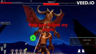 Ziggurath killing strategy Dragon Blade (Roblox)