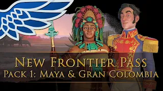 Civilization  6 | Apocalypse Mode, Maya & Gran Colombia | New Frontier Pass Pack 1 - Civ 6 Lets Look