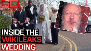 Behind the scenes of Julian Assange's maximum-security wedding | 60 Minutes Australia