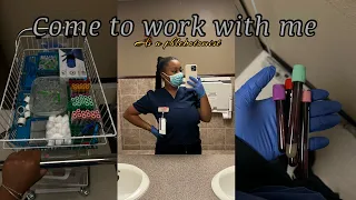 Vlog•a day in the life as a phlebotomist💉🔬stocking, cleaning, paperwork 🩸