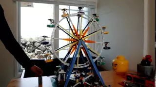 Lego 10247 (Ferris Wheel) with Power function