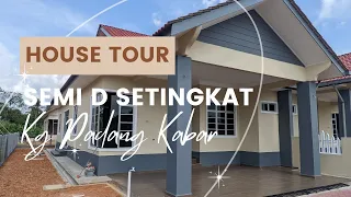 House Tour | Rumah Berkembar Setingkat, Padang Kabar, Terengganu (RM320,000)