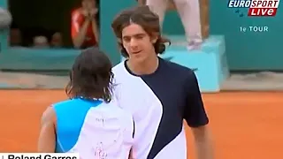 Rafael Nadal vs Juan Martin Del Potro 2007 Roland Garros R1 Highlights