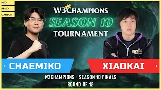 WC3 - W3Champions S10 - Round of 12: [HU] Chaemiko vs. XiaoKai [ORC]