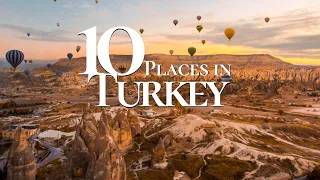 10 Most Beautiful Places to Visit in Turkey 4K 🇹🇷 | Turkey Travel Guide