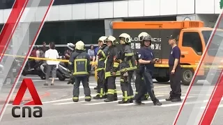 Scenes in Taiwan as strong earthquake hits