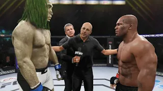 Scary Monster vs. Mike Tyson - EA Sports UFC 2 - Crazy UFC 👊🤪