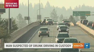 Police chase with suspected drunk driver closes Hamilton offramp from I-90
