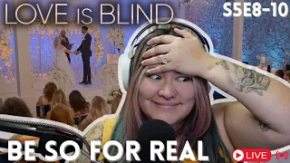 Therapist Reacts to Love is Blind S5E8-10 | These Weddings are Trash