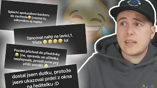 NEJVTIPNĚJŠÍ POZNÁMKY ZE ZÁKLADNÍ ŠKOLY 😂