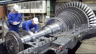 This is How Turbine Production, High Voltage Coil Manufacturing Process. Rewinding Large Motor