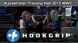 Team Kazakhstan - 2015 WWC Training Hall (Nov 18)