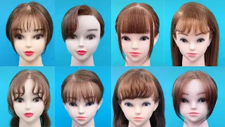 8 Técnicas Más Fáciles Para Cortar El Flequillo |8 Fastest And Easiest Techniques To Cut Bangs(2024)