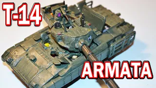 What's under Armata's Armor? Tank T-14 Armata made of Clay.